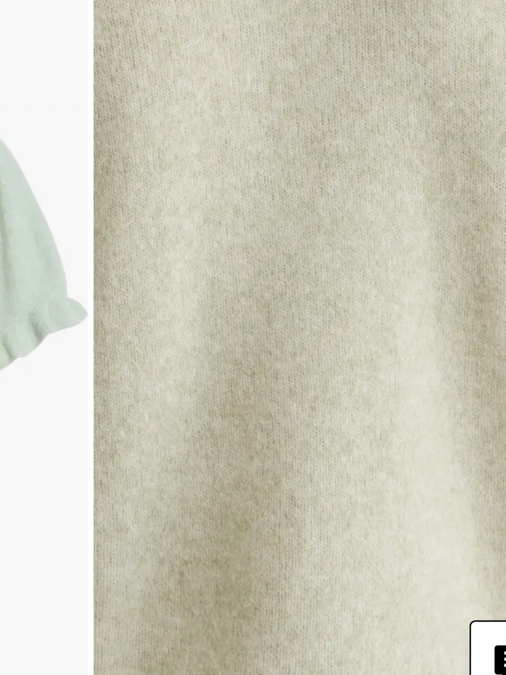 Rails Light Green Puff Sleeve Ruffle Cardigan - Picture 8 of 16